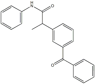  2-(3-benzoylphenyl)-N-phenylpropanamide