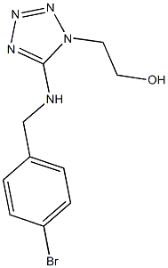 2-{5-[(4-bromobenzyl)amino]-1H-tetraazol-1-yl}ethanol|