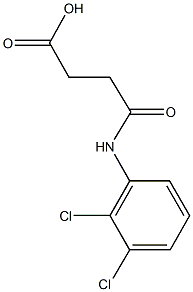 4-(2,3-dichloroanilino)-4-oxobutanoic acid Structure