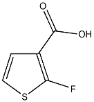 2-fluorothiophene-3-carboxylic acid Struktur