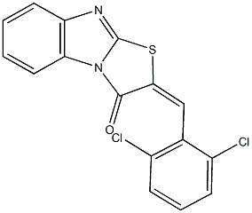2-(2,6-dichlorobenzylidene)[1,3]thiazolo[3,2-a]benzimidazol-3(2H)-one