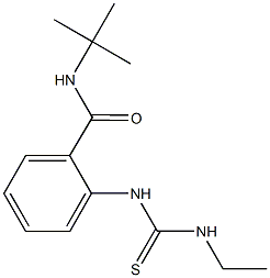 N-(tert-butyl)-2-{[(ethylamino)carbothioyl]amino}benzamide