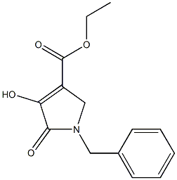 ethyl 1-benzyl-4-hydroxy-5-oxo-2,5-dihydro-1H-pyrrole-3-carboxylate,,结构式