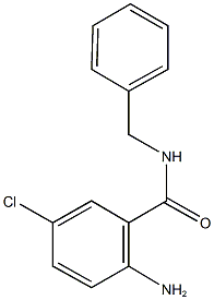 2-amino-N-benzyl-5-chlorobenzamide 化学構造式