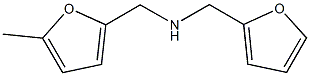 N-(2-furylmethyl)-N-[(5-methyl-2-furyl)methyl]amine Structure