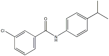 3-chloro-N-(4-isopropylphenyl)benzamide