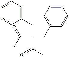 3,3-dibenzyl-2,4-pentanedione|