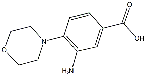 3-amino-4-(4-morpholinyl)benzoic acid