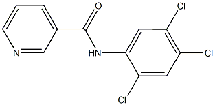 N-(2,4,5-trichlorophenyl)nicotinamide 结构式