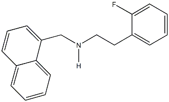 N-[2-(2-fluorophenyl)ethyl]-N-(1-naphthylmethyl)amine