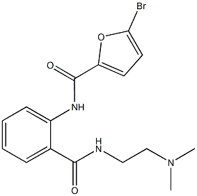  5-bromo-N-[2-({[2-(dimethylamino)ethyl]amino}carbonyl)phenyl]-2-furamide