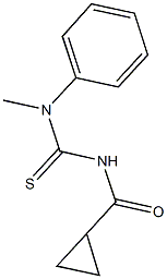 N'-(cyclopropylcarbonyl)-N-methyl-N-phenylthiourea