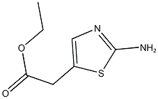 ethyl (2-amino-1,3-thiazol-5-yl)acetate Structure