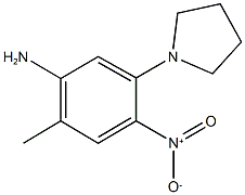 1-{5-amino-2-nitro-4-methylphenyl}pyrrolidine