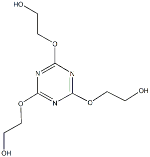 2-{[4,6-bis(2-hydroxyethoxy)-1,3,5-triazin-2-yl]oxy}ethanol|