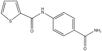 N-[4-(aminocarbonyl)phenyl]thiophene-2-carboxamide