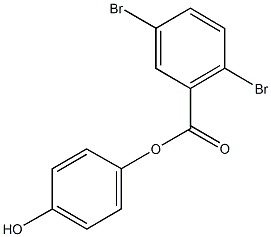 4-hydroxyphenyl 2,5-dibromobenzoate|