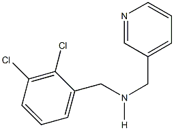 N-(2,3-dichlorobenzyl)-N-(3-pyridinylmethyl)amine Structure