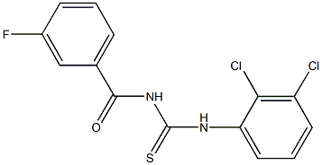  N-(2,3-dichlorophenyl)-N'-(3-fluorobenzoyl)thiourea