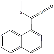  1-[(methylsulfanyl)(sulfinyl)methyl]naphthalene
