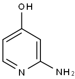 2-amino-4-pyridinol 结构式