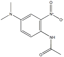 N-{4-(dimethylamino)-2-nitrophenyl}acetamide Struktur