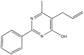  5-allyl-6-methyl-2-phenyl-4-pyrimidinol