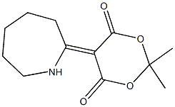 5-(2-azepanylidene)-2,2-dimethyl-1,3-dioxane-4,6-dione|