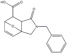 3-benzyl-4-oxo-10-oxa-3-azatricyclo[5.2.1.0~1,5~]dec-8-ene-6-carboxylicacid