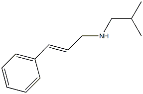 N-cinnamyl-N-isobutylamine Struktur