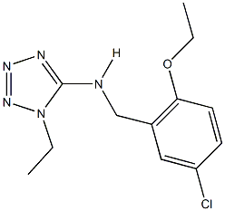  N-(5-chloro-2-ethoxybenzyl)-N-(1-ethyl-1H-tetraazol-5-yl)amine