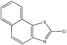 2-chloronaphtho[2,1-d][1,3]thiazole 结构式