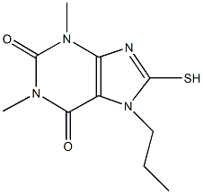 1,3-dimethyl-7-propyl-8-sulfanyl-3,7-dihydro-1H-purine-2,6-dione