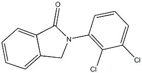 2-(2,3-dichlorophenyl)-1-isoindolinone Struktur
