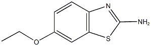 6-ethoxy-1,3-benzothiazol-2-ylamine Structure