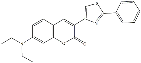 7-(diethylamino)-3-(2-phenyl-1,3-thiazol-4-yl)-2H-chromen-2-one