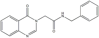 N-benzyl-2-(4-oxo-3(4H)-quinazolinyl)acetamide
