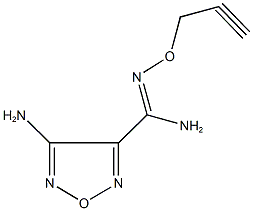 4-amino-N'-(prop-2-ynyloxy)-1,2,5-oxadiazole-3-carboximidamide