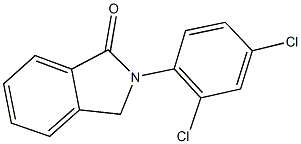 2-(2,4-dichlorophenyl)-1-isoindolinone Structure