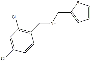 N-(2,4-dichlorobenzyl)-N-(2-thienylmethyl)amine 化学構造式