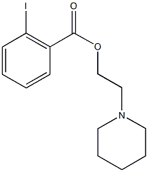2-(1-piperidinyl)ethyl 2-iodobenzoate