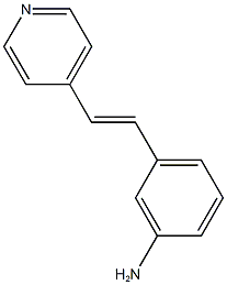 3-[2-(4-pyridinyl)vinyl]phenylamine Struktur