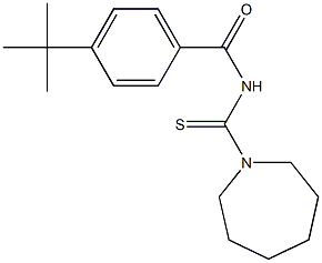 N-(1-azepanylcarbothioyl)-4-tert-butylbenzamide