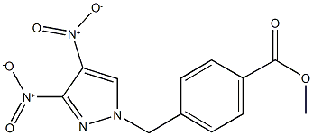 methyl 4-({3,4-dinitro-1H-pyrazol-1-yl}methyl)benzoate|