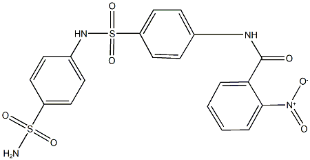N-(4-{[4-(aminosulfonyl)anilino]sulfonyl}phenyl)-2-nitrobenzamide