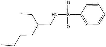 N-(2-ethylhexyl)benzenesulfonamide Structure