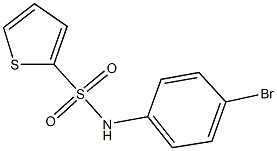 N-(4-bromophenyl)-2-thiophenesulfonamide Structure