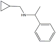 N-(cyclopropylmethyl)-N-(1-phenylethyl)amine,,结构式