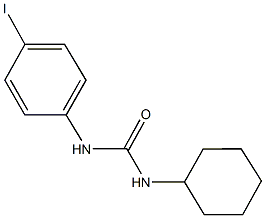 N-cyclohexyl-N'-(4-iodophenyl)urea Structure