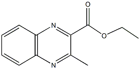 ethyl 3-methyl-2-quinoxalinecarboxylate,,结构式